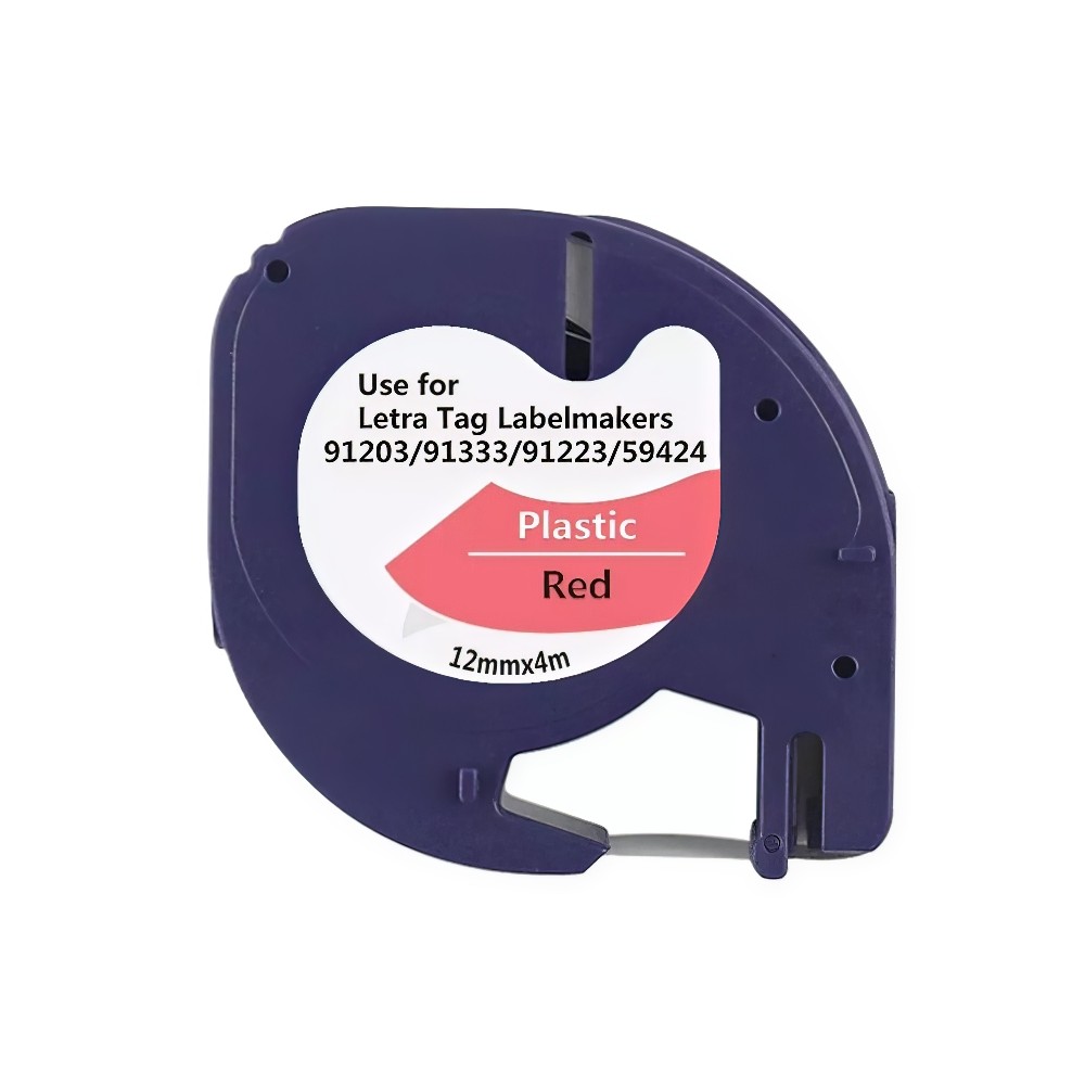 Compatible label tape Dymo LetraTag 91203